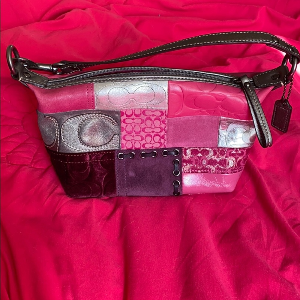 Coach patchwork mini bag